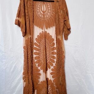 Rebellion Golden Harvest Lace Duster